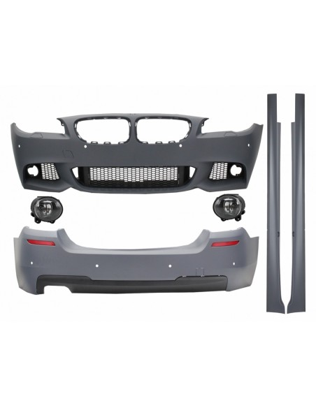 Corredo per BMW F10 5 serie (11-14) w/sguardo dei proiettori della luce di nebbia M-Technik
