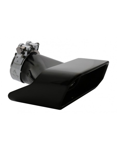 Silenziatore di scarico Suggerimenti per BMW 5 serie Sedan Touring F10 F11 F18 (11-17) 550i V8 LCI Square Design Black Edition