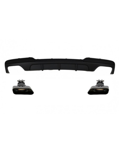 Doppio diffusore dell'aria dello sbocco per la serie di BMW F10 5 (11-17)