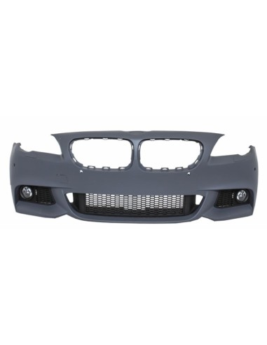 Paraurti anteriore per BMW 5 serie F10 F11 (11-14) M-Technik Design w/ Griglia per reni doppia striscia M