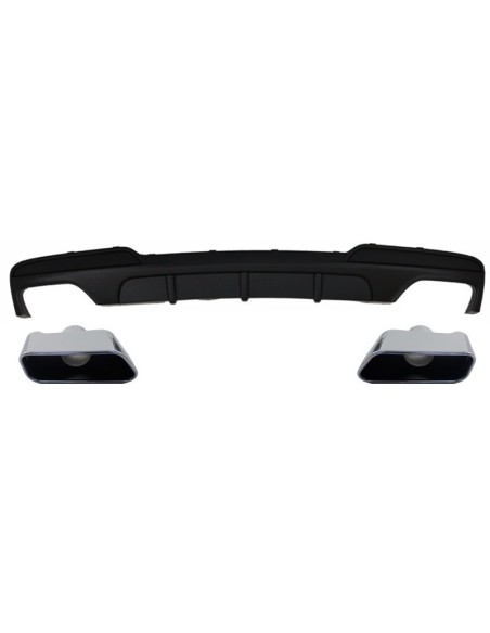 Punte doppie del silenziatore dello scarico/del diffusore w dell'aria dello sbocco per la progettazione di sport 550i di BMW