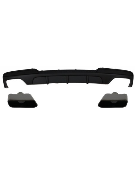 Punte doppie del silenziatore dello scarico progettazione nera dell'edizione 550i di sport di BMW F10 F11 (11-17)