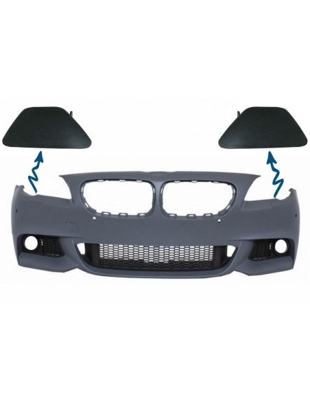 SET SRA paraurti fari sistema di lavaggio copre per BMW 5er F10 F11 11+ (destra e sinistra)