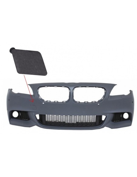 Gancio di traino copertura paraurti anteriore per BMW F10 F11 5 Series (11-up) M-Technik Design