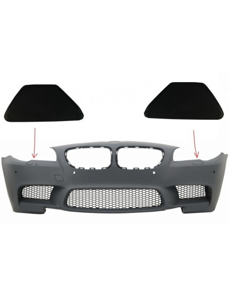 Copertura della rondella dei fari di SRA paraurti anteriore per BMW 5 serie F10 F11 (11-17) M5 Design