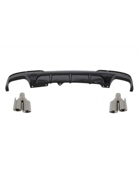 Doppio diffusore dell'aria dello sbocco w/punte del per la serie F10 F11 di BMW 5 (11-17)