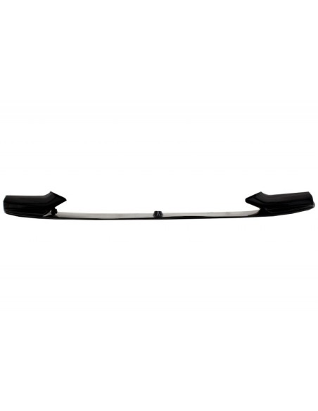 paraurti anteriore per BMW 5 serie F10 F11 (11-17) w/ doppio diffusore d'aria di uscita e Piano nero