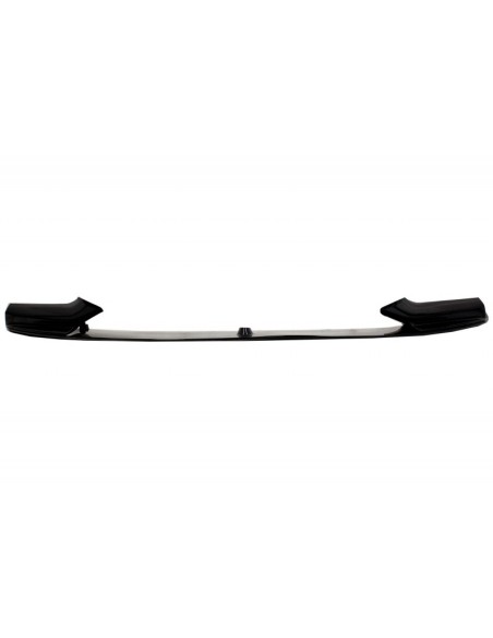 paraurti anteriore per BMW 5 serie F10 F11 (11-17) w/ doppio diffusore d'aria di uscita e Piano nero