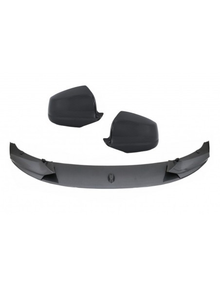 Rivestimento anteriore del carbonio del paraurti per BMW 5 serie F10 F11 (11-13) w/coperture dello specchio