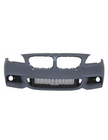 Paraurti anteriore per BMW F10 F11 5 serie (11-17) w/ labbro di estensione