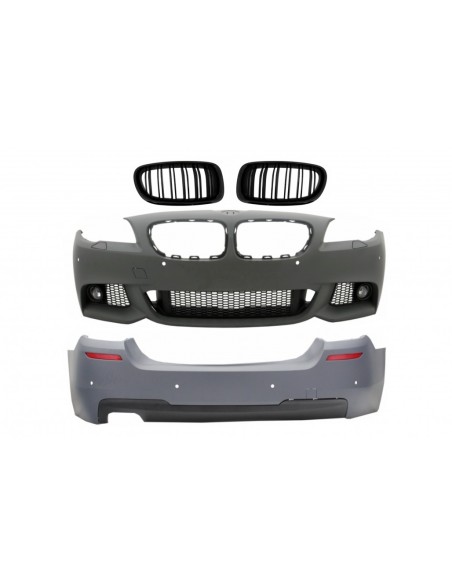 Paraurti anteriore e paraurti posteriore w/ Griglia centrale Rene per BMW 5 Serie F10 (11-13) M-Technik Design