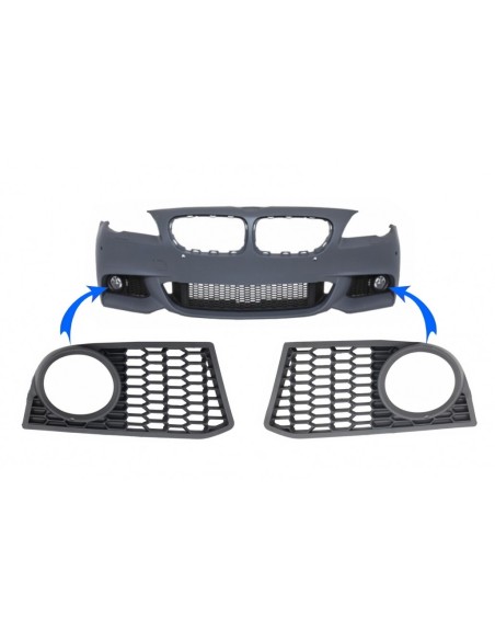 Griglie laterali Fendinebbia copre sinistra -destra per BMW 5 serie F10 F11 (10-up) Solo M-Technik Design Bumper