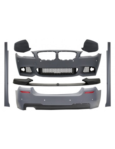 labbro dello spoiler e carbonio posteriore delle coperture dello specchio per la progettazione di BMW 5 serie F10 non LCI