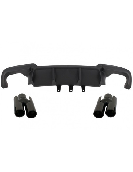 Il doppio diffusore dell'aria dello sbocco per la serie di BMW F10 5 (11-17) M progetta w/il