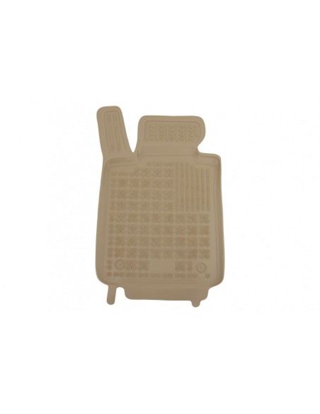 Gomma auto pavimento stuoie Beige per BMW serie 5 G30 berlina (17-Up)
