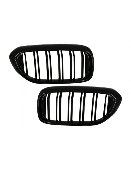 Griglie renali centrali per BMW Serie 5 G30 G31 Berlina Touring (17-up) Doppia striscia M