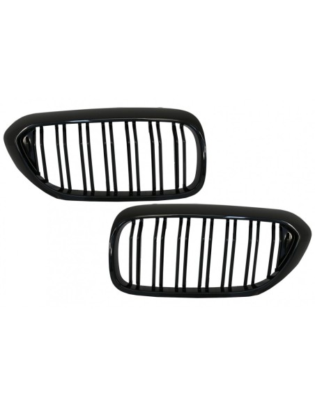 Griglie renali centrali per BMW Serie 5 G30 G31 Berlina Touring (17-up) Doppia striscia M