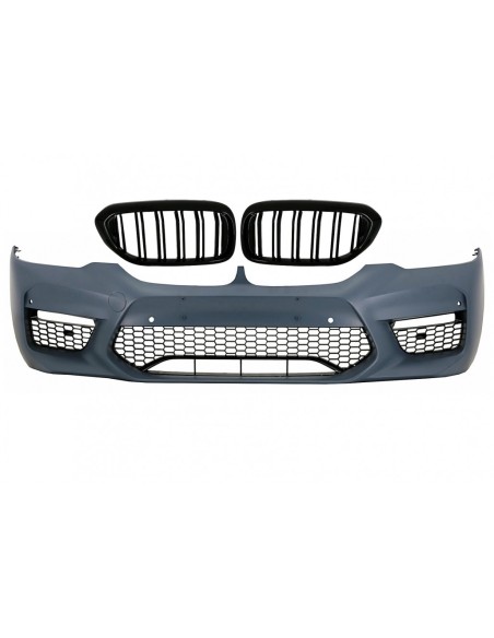 Paraurti anteriore per BMW 5 serie G30 G31 (17-19) w/ Griglia centrale per reni Doppia striscia M5 Design sportivo