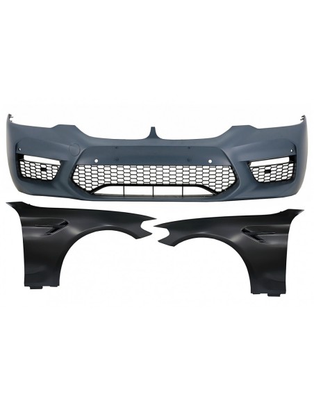 Paraurti anteriore w/ parafanghi anteriori per BMW 5 serie G30 G31 (17-19) M5 Design sportivo