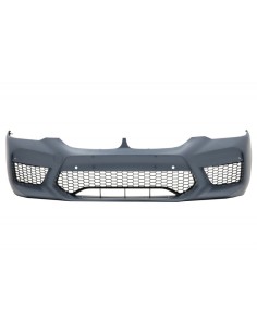 Kit completo per BMW 5 Serie G30 (17-up) w/ griglie centrali doppia striscia e doppio doppio scarico Twin 2