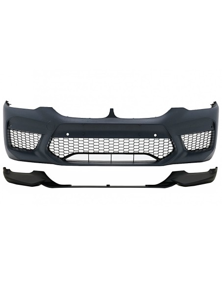 Paraurti anteriore per BMW 5 serie G30 G31 Limousine Touring (17-19) w/ Spoiler M5 Design