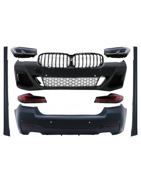 Kit completo per BMW 5 Series G30 (17-19) M-Tech Design Conversione a G30 LCI Design