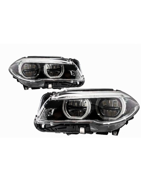 Fari completi degli occhi dell'angelo del LED per BMW 5 serie F10 F11 LCI (14-17)