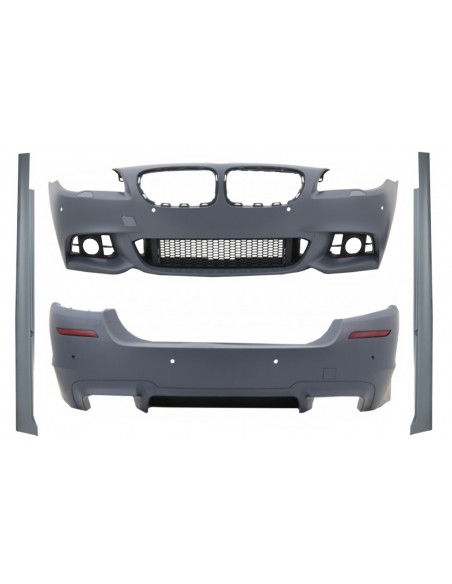 Corredo per BMW 5 serie F10 berlina LCI (15-17) w/ laterali gonne e nebbia luce coprire M-Tech Design