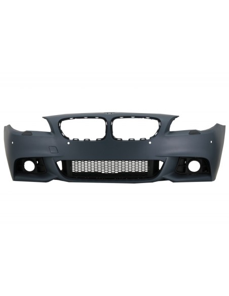Kit completo w/ griglie centrali doppia striscia piano nero per BMW 5 serie F10 LCI (14-17) M-Technik Design