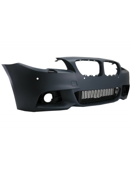 Kit completo w/ griglie centrali doppia striscia piano nero per BMW 5 serie F10 LCI (14-17) M-Technik Design
