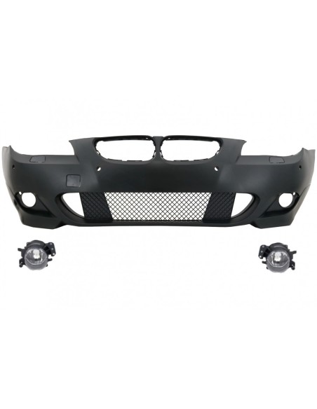 Paraurti anteriore per BMW 5 serie E60 LCI (07-10) M-Technik Design PDC 18mm