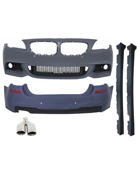 Kit completo per BMW F11 5 Series Touring (Station Wagon Estate Avant)(11-up) M-Technik Design w/ Marmitta di scarico M-Power