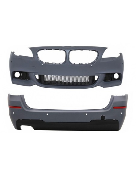 Paraurti anteriore w/out Fendinebbia w/ paraurti posteriore per BMW 5 Serie F11 Touring (11-14) M-Technik Design