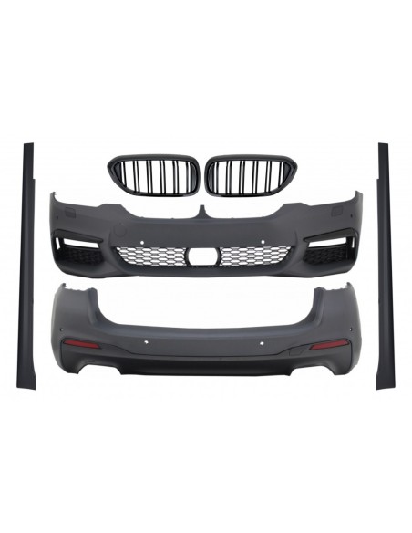 Kit per BMW Serie 5 G31 Touring (17-up) w/ Griglia centrale del rene Piano Black M-Tech Design