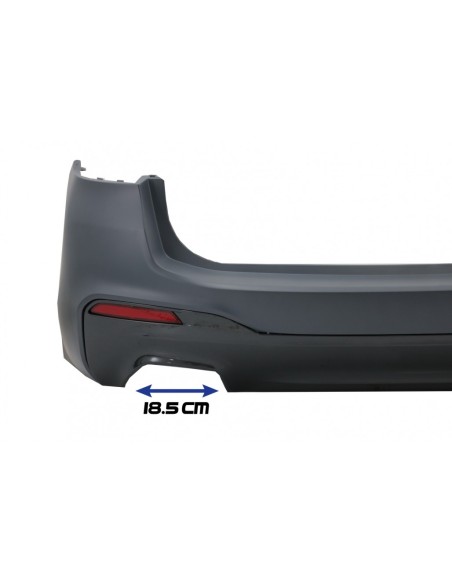 Paraurti posteriore per BMW Serie 5 Touring G31 (17-up) M-Technik Design
