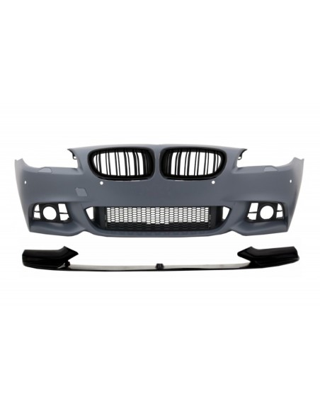 Labbro anteriore del paraurti w/spoiler per la progettazione di sport di BMW 5 serie F10 F11 LCI (15-17)