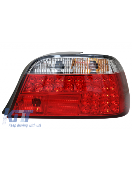 Fanali posteriori a LED per BMW Serie 7 E38 (06.1994-07.01) Rosso Bianco