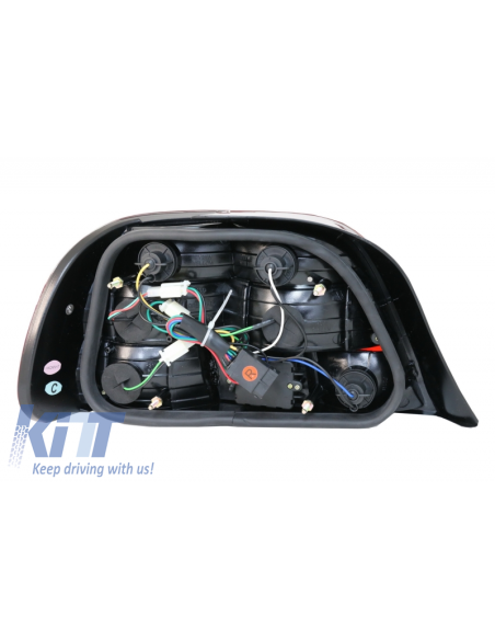 Fanali posteriori a LED per BMW Serie 7 E38 (06.1994-07.01) Rosso Bianco