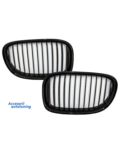 Griglia centrale per BMW F01 7 Serie 08-up Piano Nero