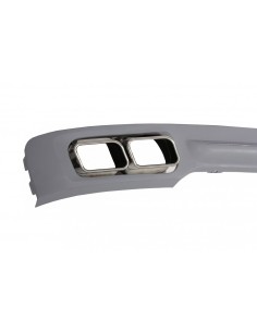 Il diffusore posteriore w/punta il tubo di scarico per BMW F01 (08-up) 7 serie 760i Quad Design 2