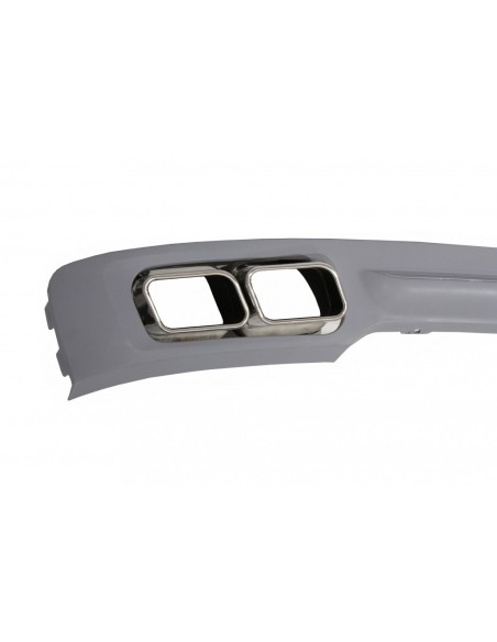 Il diffusore posteriore w/punta il tubo di scarico per BMW F01 (08-up) 7 serie 760i Quad Design