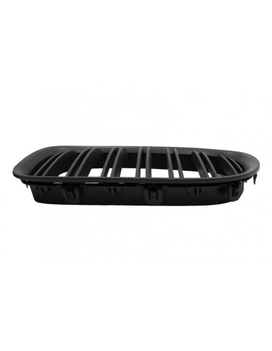 Griglie renali centrali per BMW Serie 7 F01 F02 F03 (08-15) Doppia striscia M Design Nero opaco