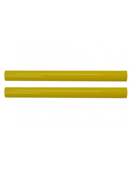 Set V-Brace ornamenti griglia strisce inserti Trim per BMW 1 2 3 4 5 6 7 serie giallo