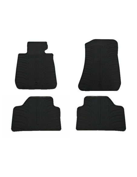 Tappetini in gomma per BMW X1 E84 (09-15) Nero