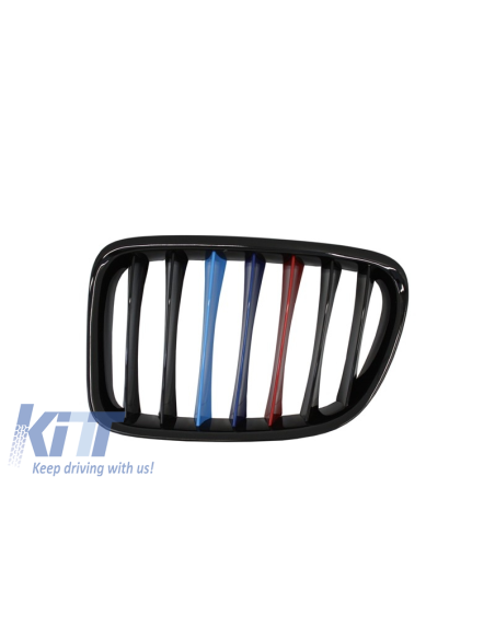 per BMW X1 E84 (09-14) Griglie centrali Griglie renali Piano Black M-Power 3 Design a colori