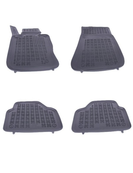 Tappetino in gomma nera per BMW X1 E84 09-15
