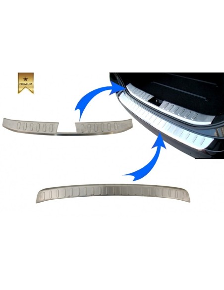 CORREDO copertura alluminio piatto piede davanzale posteriore BMW X1 E84 non LCI