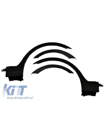 Fender Flares dei passaruota per BMW X3 E83 LCI (06-10) w/passaggi laterali dei bordi di funzionamento