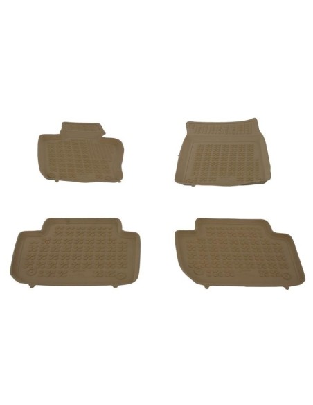 Tappetini per auto in gomma beige per BMW X3 E83 (04-10)