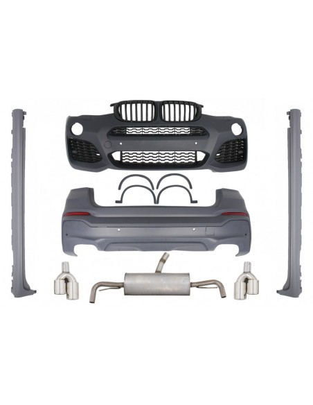 Corredo di conversione per la progettazione di BMW X4 F26 (14-03  18) in design X4M